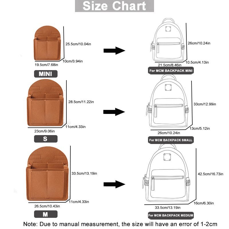 MCM Backpack Organizer
